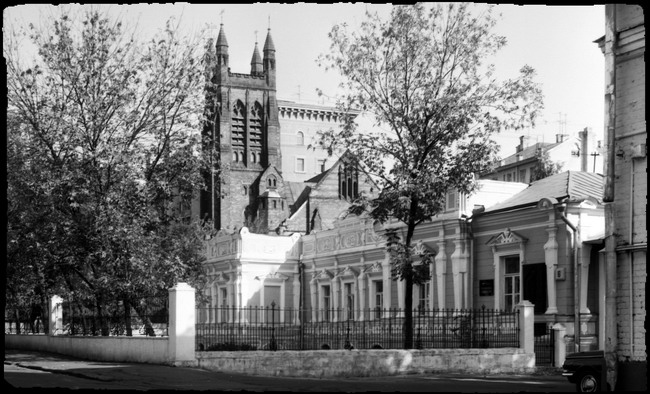 Англиканская церковь в Вознесенском переулке, 1980 год.