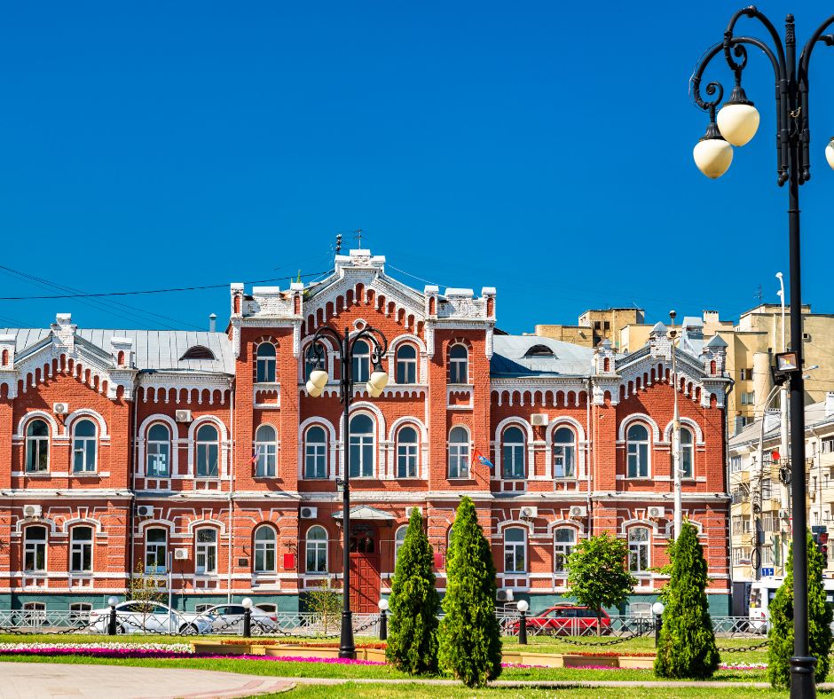 Бывшее здание Казенной палаты в Тамбове, канва