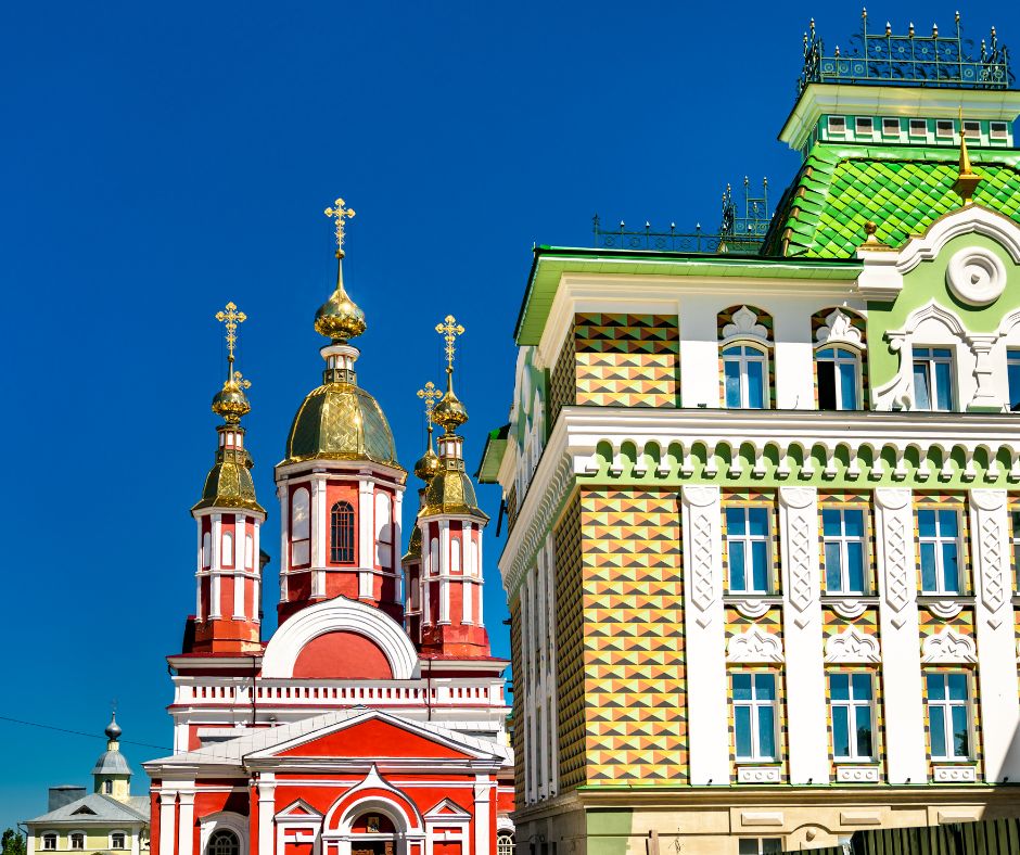 Казанский мужской монастырь в Тамбове, фото канва
