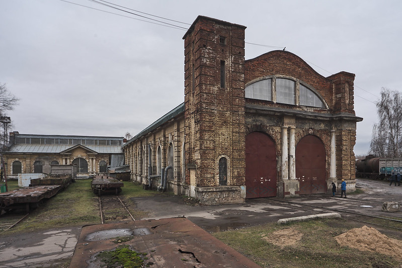 Локомотивное депо Сормово, фото Н. Васильева
