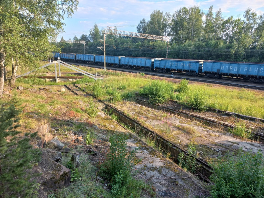 Бывшее депо в Приозерске, фото Ю. Егорова