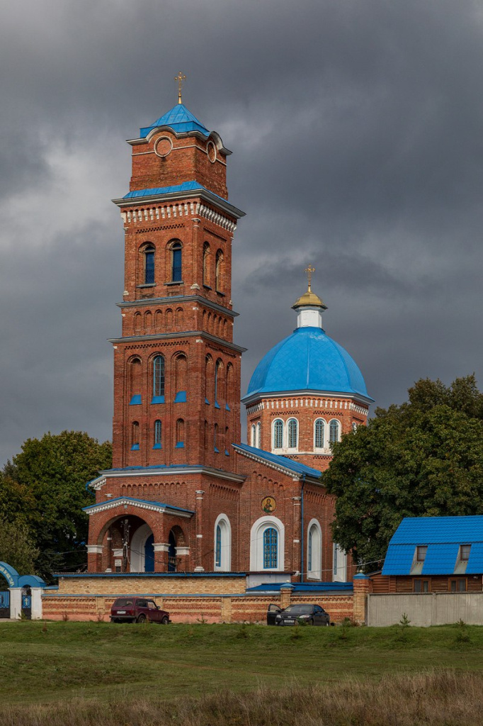 Церковь Казанской иконы Божией Матери в Казанском Папоротском монастыре, фото А. Слезкина