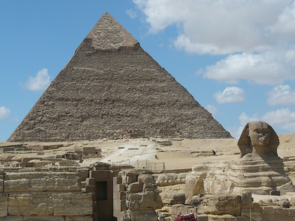 Плато Гиза, пирамида Хеопса