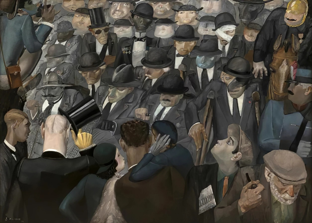 Сергей Кольцов, «Парад инвалидов в Париже», 1933.jpg
