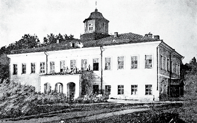 Усадьба М.А. Гартунг в 1928 году. Дер. Федяшево, Ясногорский район, Тульская область.