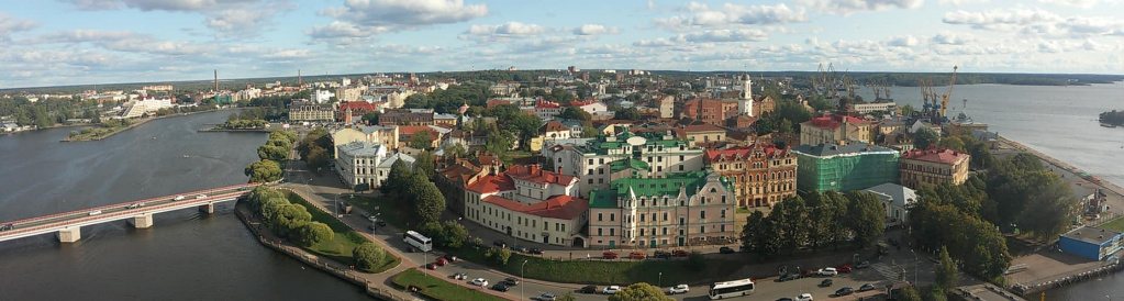 Панорама Выборга, фото Н. Сумароковой