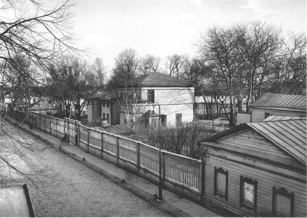 Вид на усадьбу Толстого, 1913 год