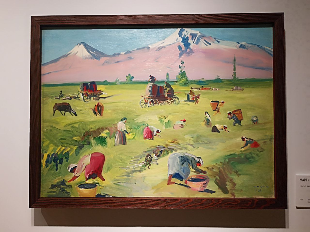 Сарьян на выставке "Саратовские символисты". Фото И. Баранчук