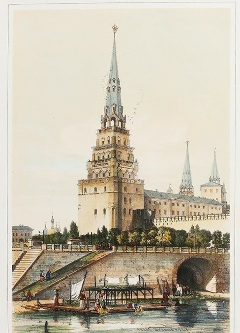 А. Дюран. Боровицкая башня 1839 г.