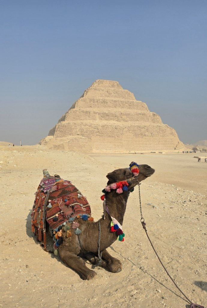 Пирамида Джосера. Фото Ю. Мезенцевой