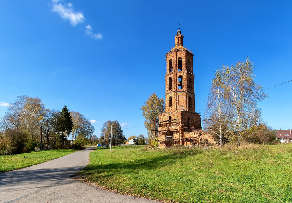 Колокольня Воздвиженской церкви, осень 2023 года, FVK36 / Wikimedia Commons, CC BY-SA 4.0