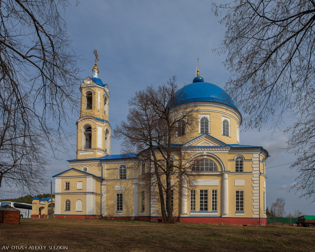 Церковь Успения в селе Яромаска, фото А. Слезкина
