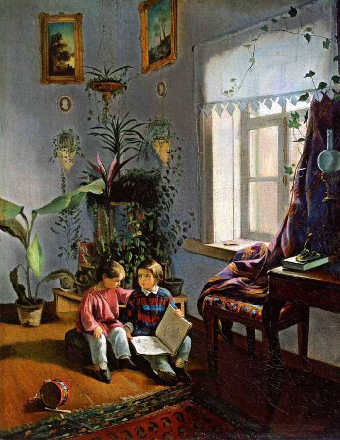 Хруцкий_В_комнате(1854).jpg